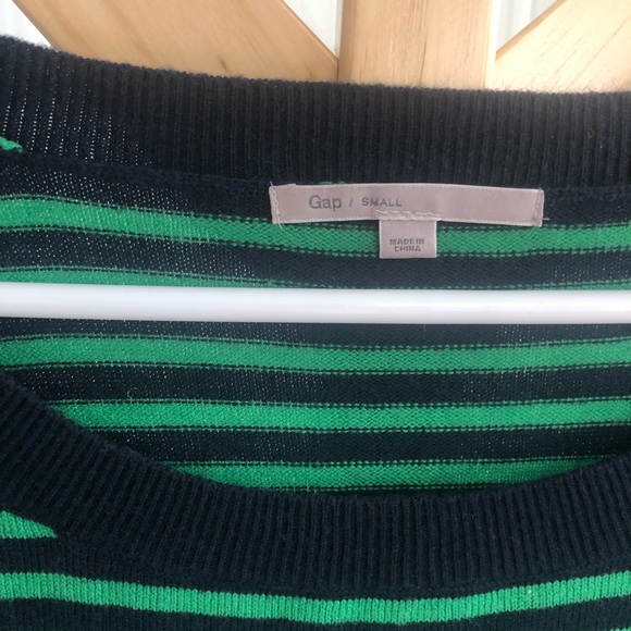 Striped Gap scoop neck sweater. Size S. $20. - Picture 3 of 4